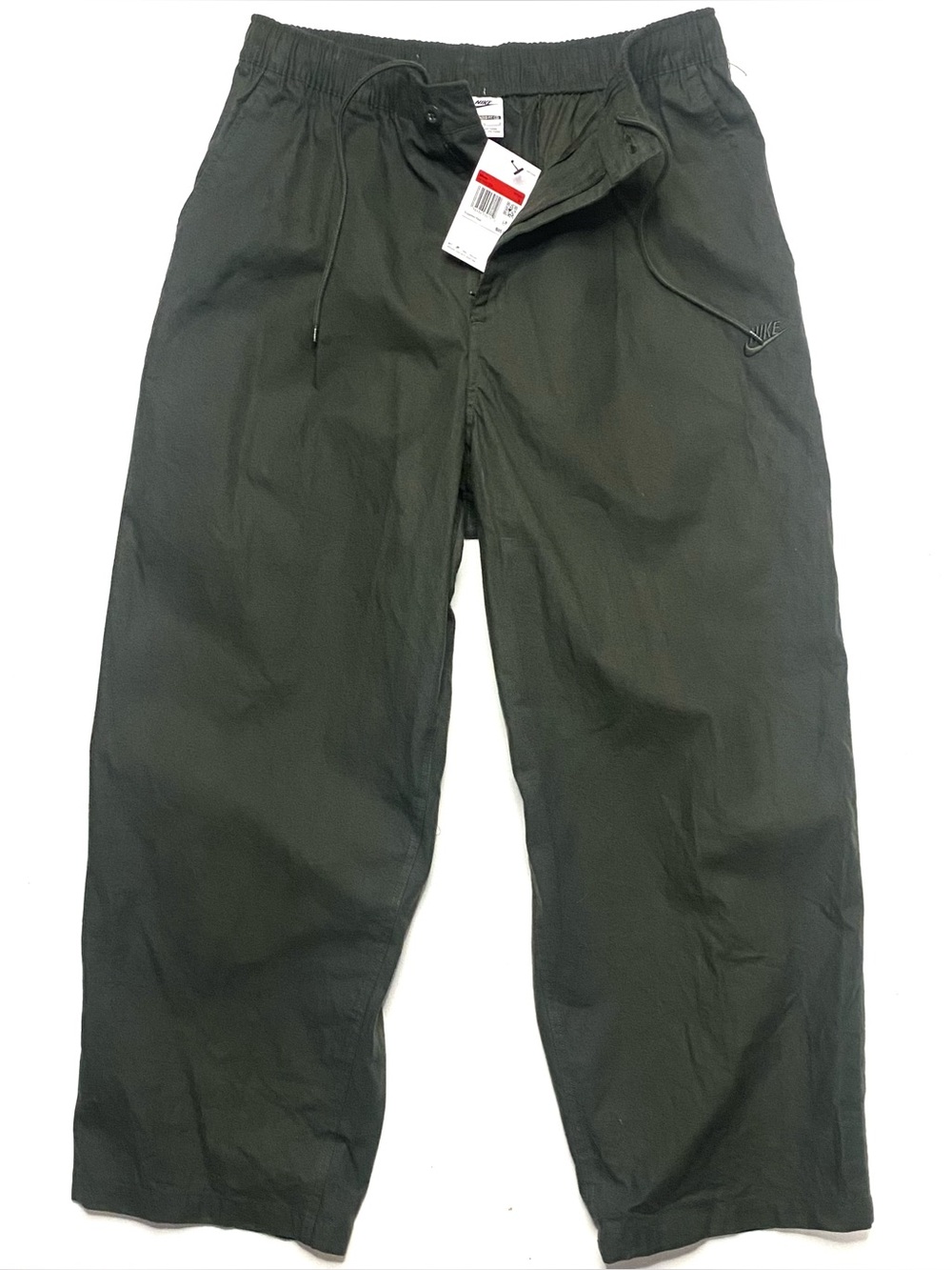 Nike Sportswear Men’s Club Heavyweight Oversized Pants Sequoia Green Large NWT
